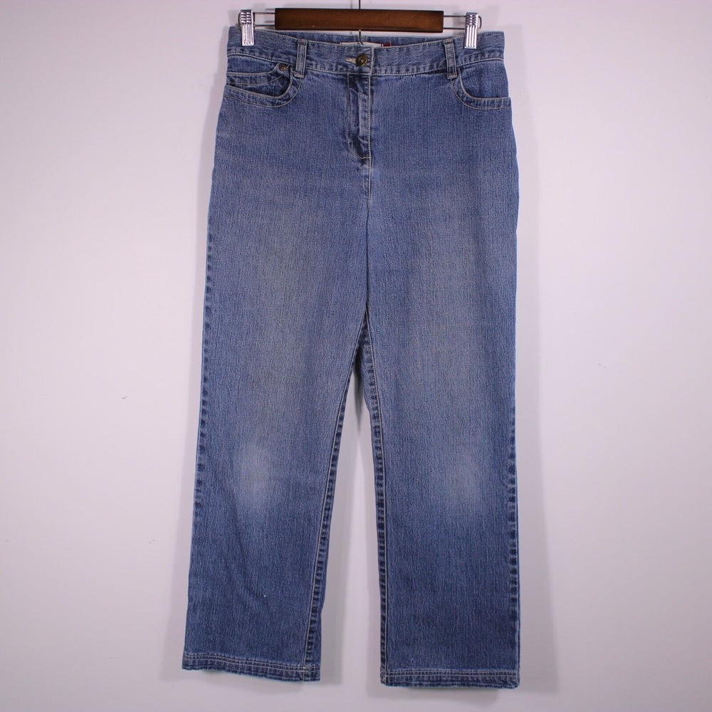 Christopher Banks Jeans Womens‎ 6P Blue Faded Med Wash Stretch Denim 30x27